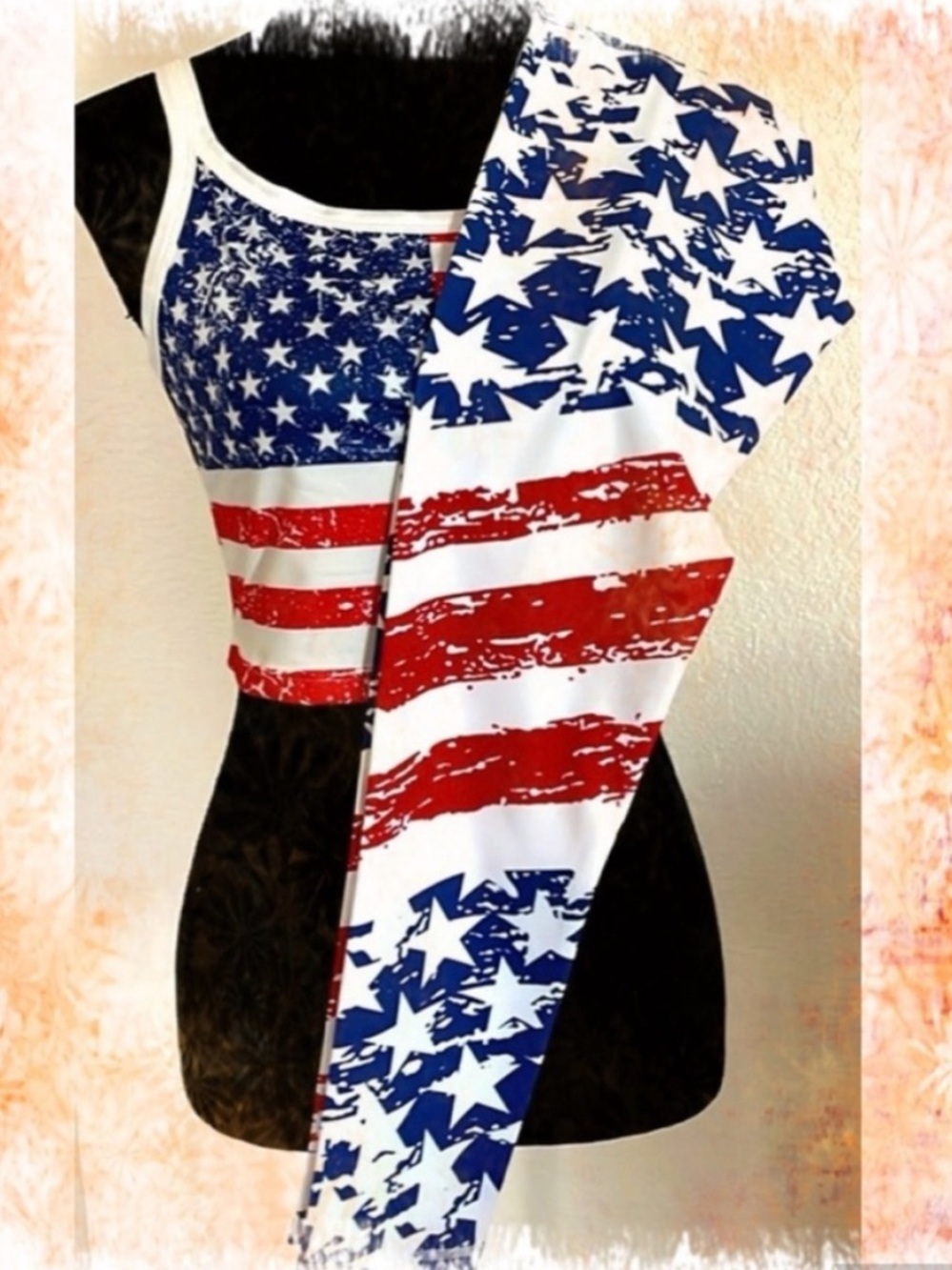🇺🇸 American Flag High Stretch | Patriotic Stars & Stripes Set